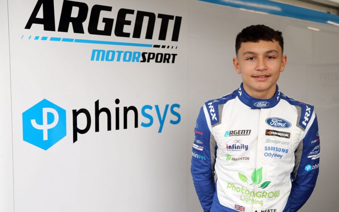 Argenti Motorsport Welcome Aiden Neate For 2021 British F4